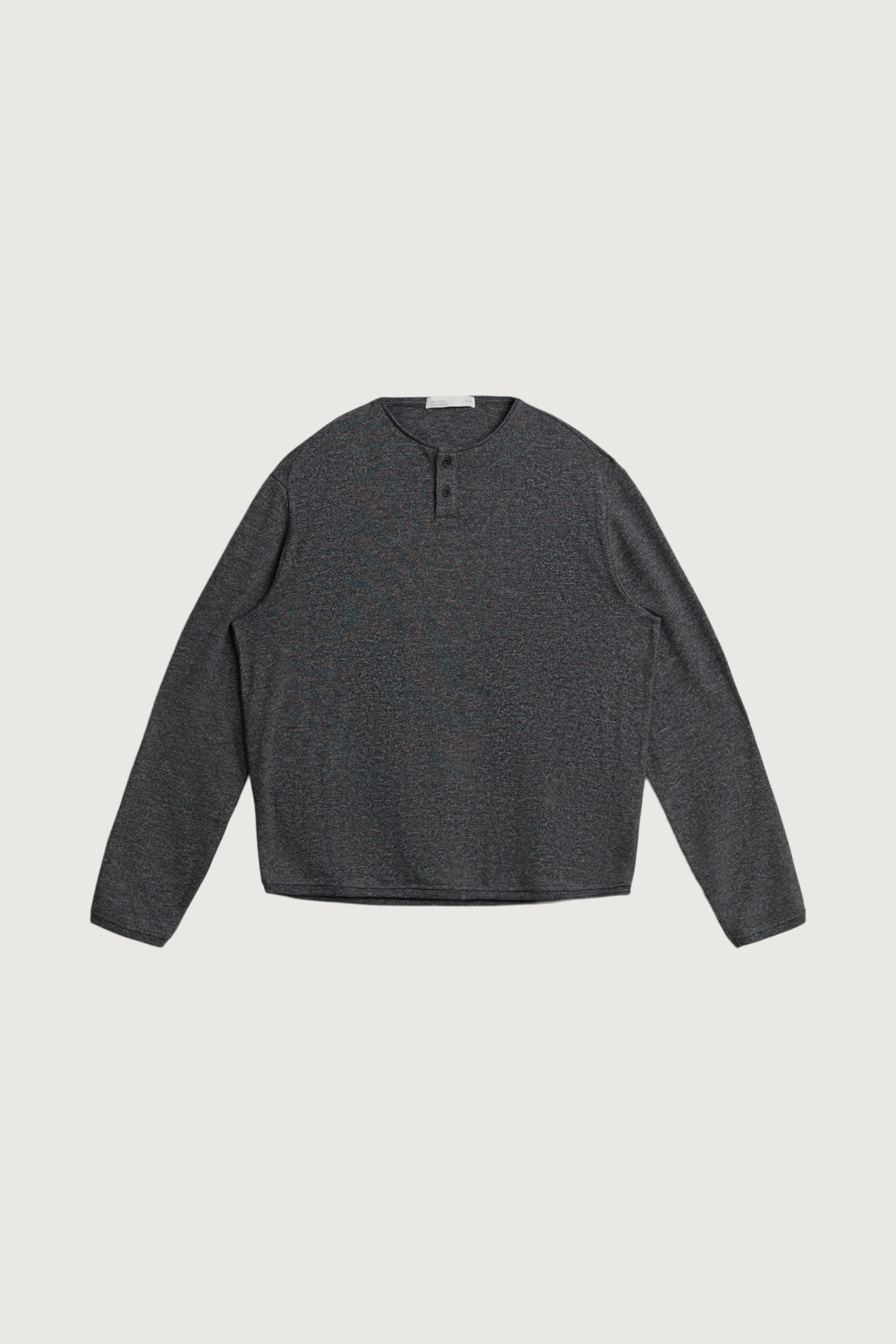 MELANGE JERSEY LONG SLEEVE T-SHIRT