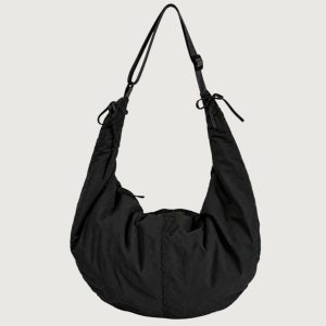NYLON CRESCENT CROSSBODY BAG